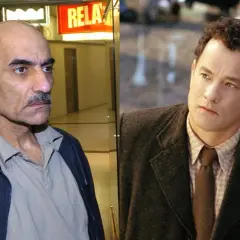 Viktor Navorski, un uomo bloccato in aeroporto, incontra un uomo d'affari.