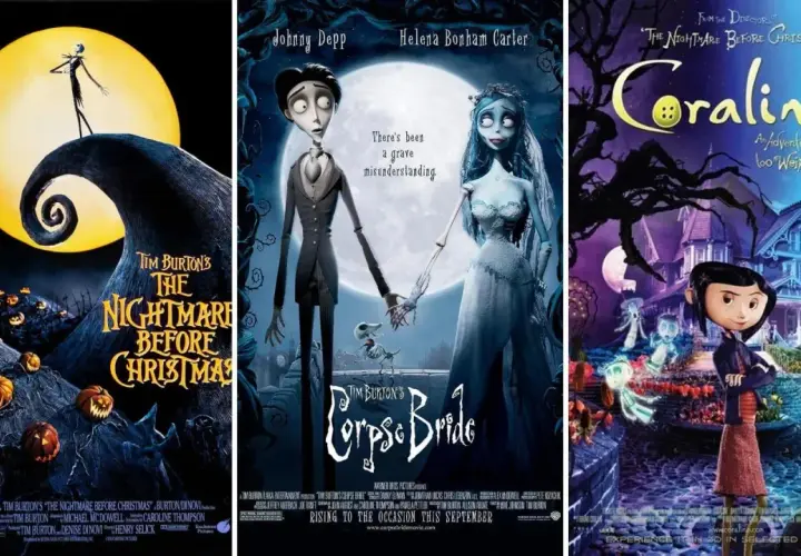I manifest di "Nightmare Before Christmas", "La Sposa Cadavere" e "Coraline" di Tim Burton.