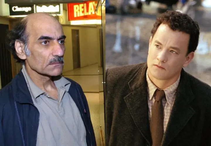 Viktor Navorski, un uomo bloccato in aeroporto, incontra un uomo d'affari.