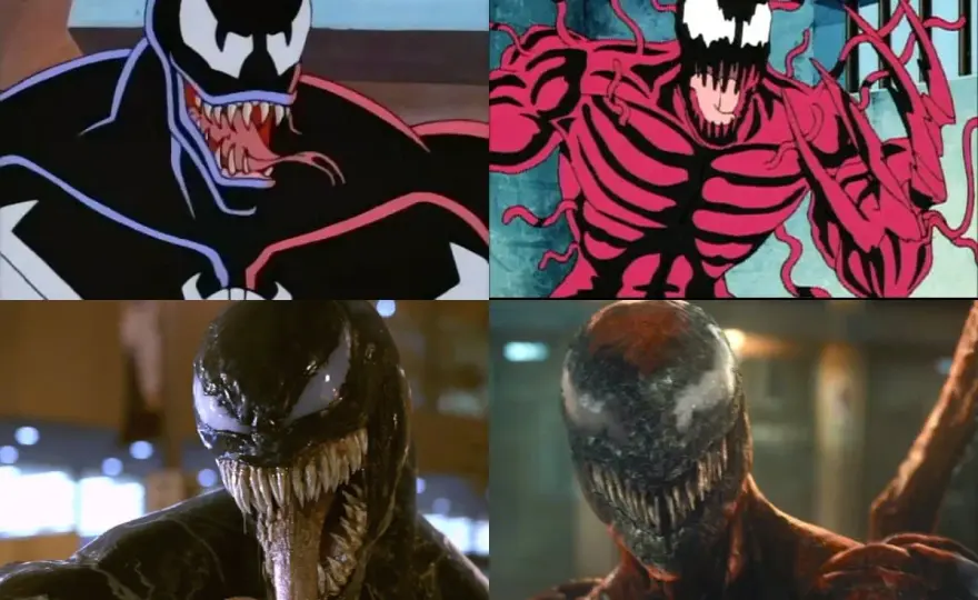 Venom vs. Carnage - Differenze chiave tra i simbionti