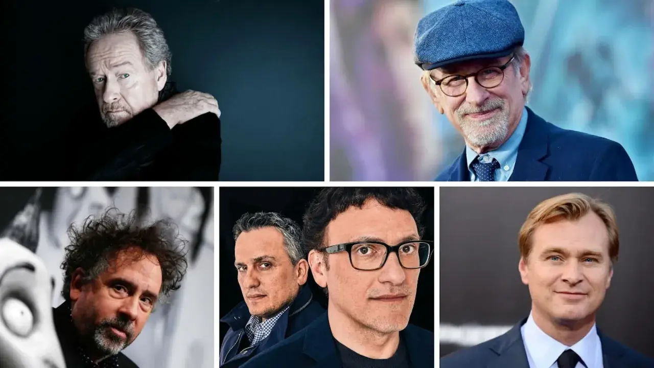 I registi più influenti: Ridley Scott, Steven Spielberg, Tim Burton, i fratelli Russo e Christopher Nolan, tra i migliori registi contemporanei.