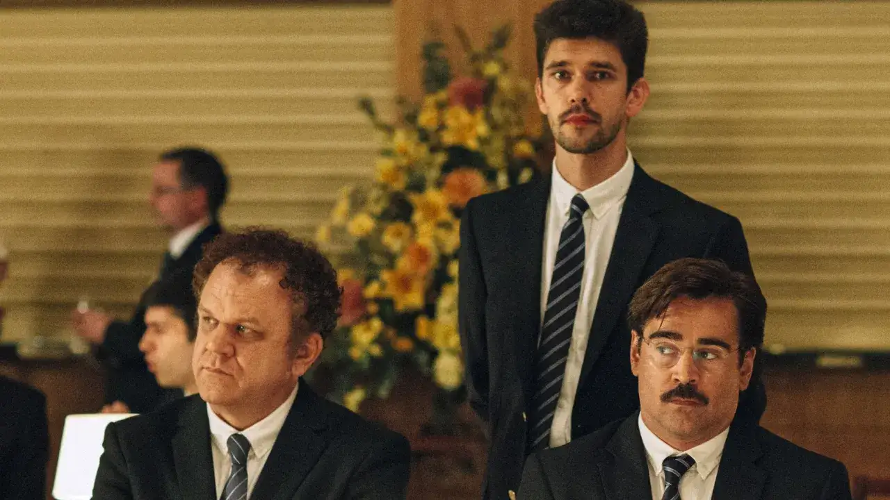 La recensione di The Lobster: Colin Farrell e John C. Reilly in un momento di tensione.
